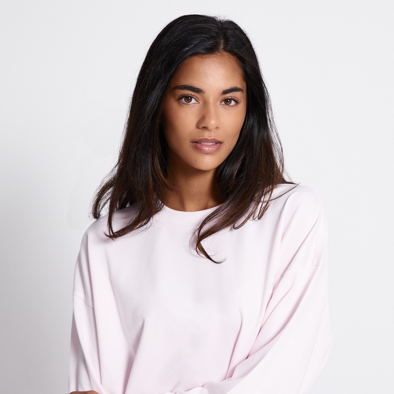 Soft lounge sweater "Anja" Light Pink